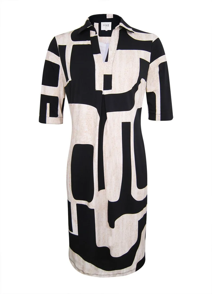 Aime Balance Nikki dress big swirls