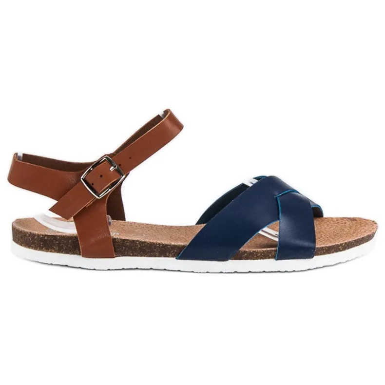 American Club Comfortabele Amerikaanse sandalen bruin