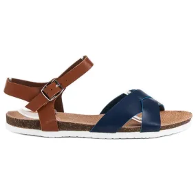 American Club Comfortabele Amerikaanse sandalen bruin