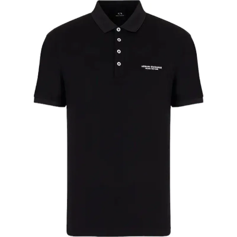 ARMANI EXCHANGE  POLO  ZWART