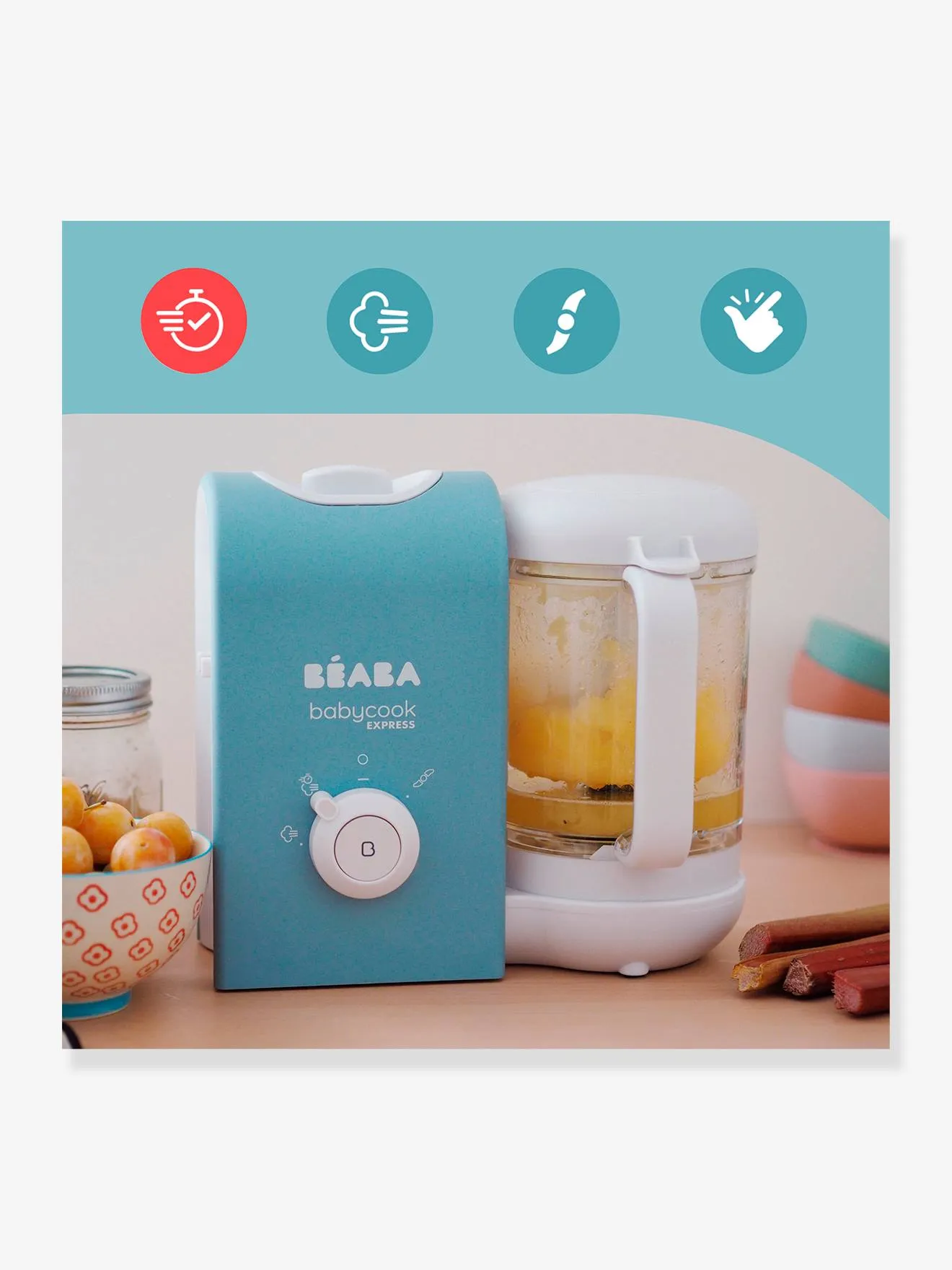 BEABA  BABYCOOK EXPRESS BEABA  BLAUW
