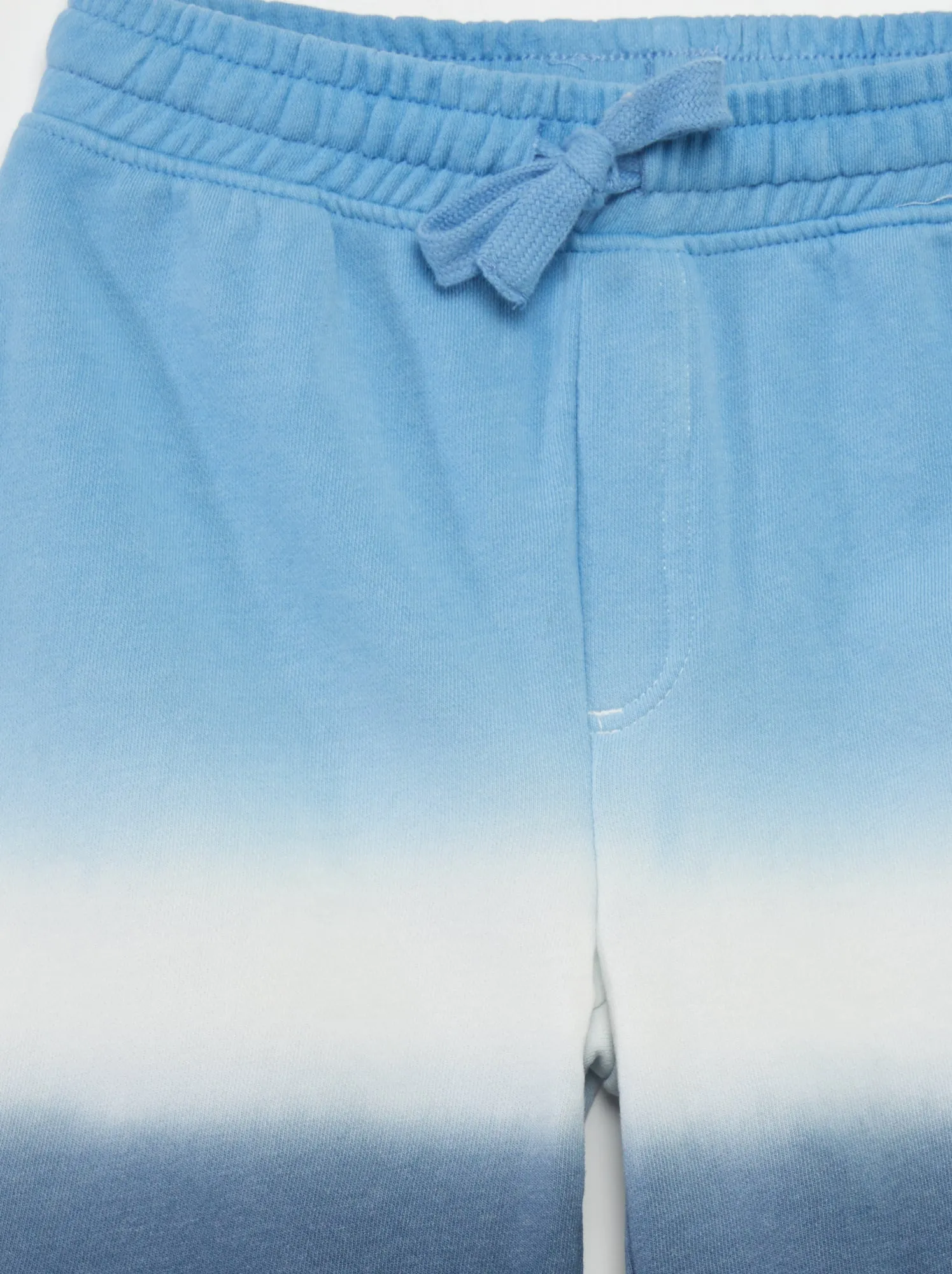 BERMUDA MET TIEDYEPRINT  BLAUW