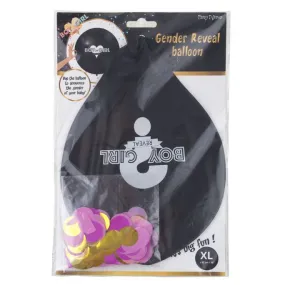 Boy or Girl reveal ballon roze