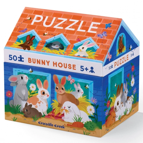 CROCODILE CREEK PUZZEL KONIJNENHOK  50ST