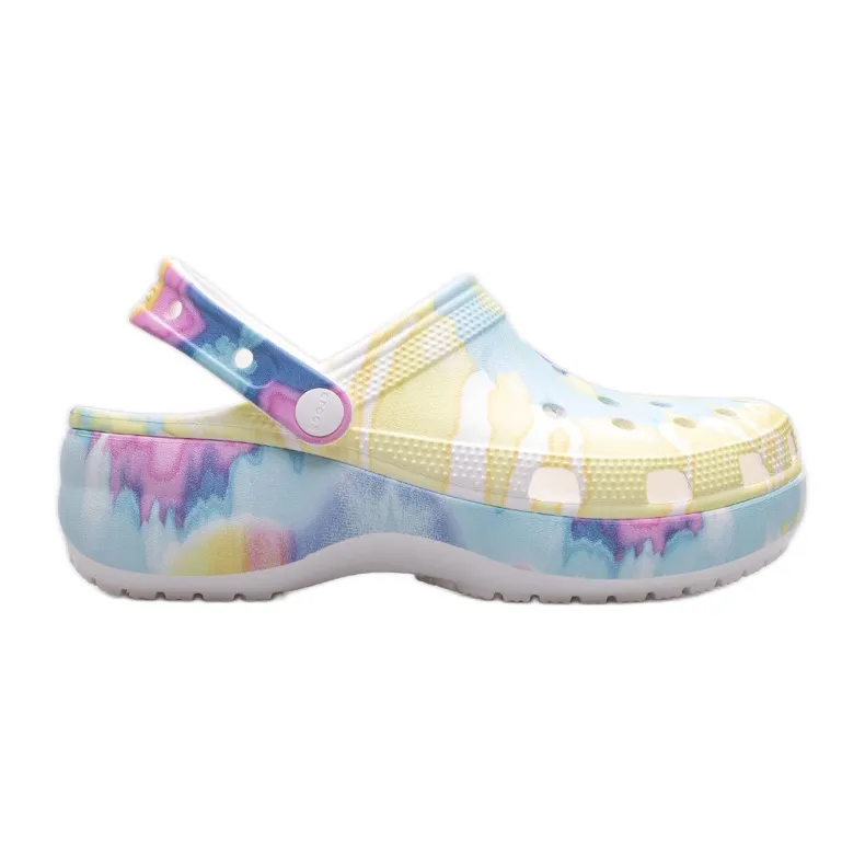 CROCS GRAPHIC CLOG WEDGE CLOGS W 20715194S VEELKLEURIG