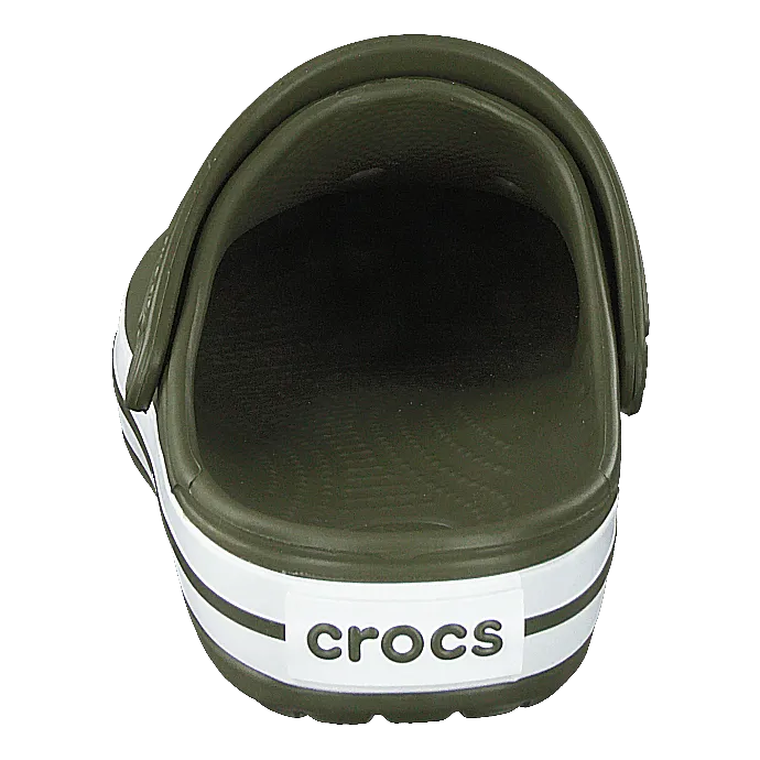 Crocs schoenen Crocband Army Green/white