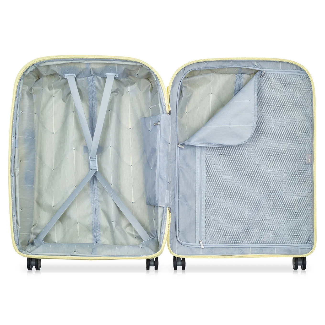 Delsey trolley Clavel 70 cm. Expandable geel