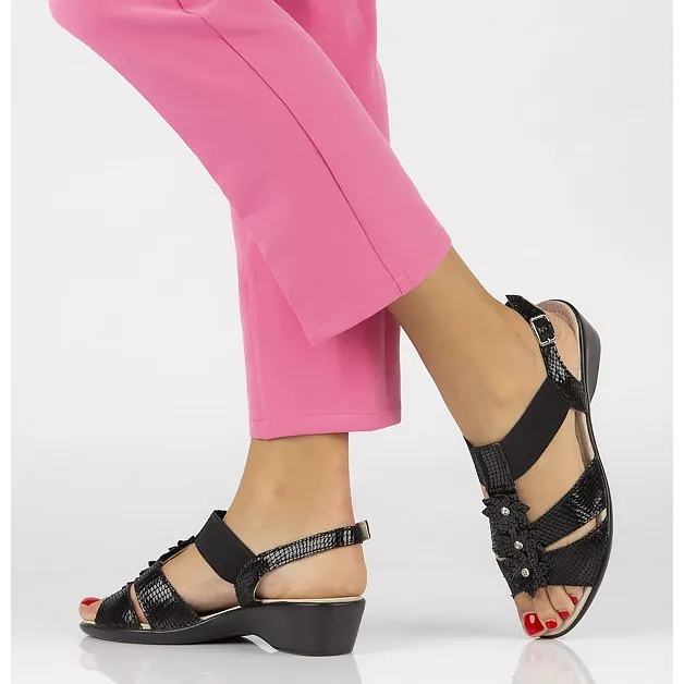 Filippo DS062 / 18 Bk zwarte sandalen