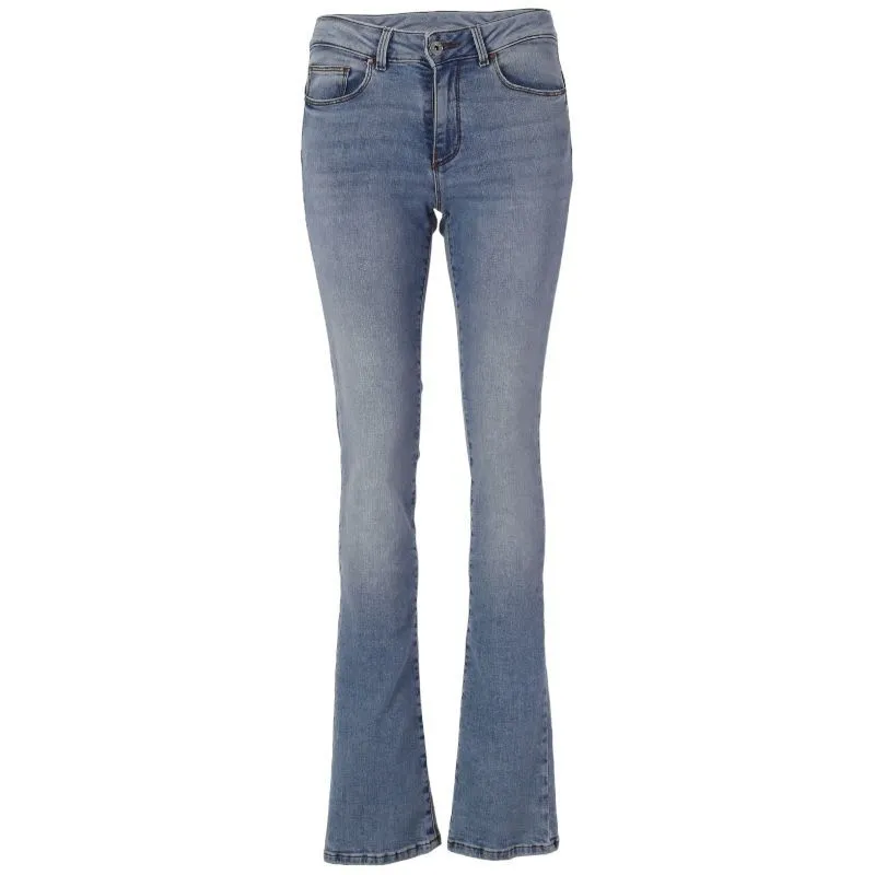 FRACOMINA  BELLA B.3 PERFECT BOOTCUT PANTS  BLAUW