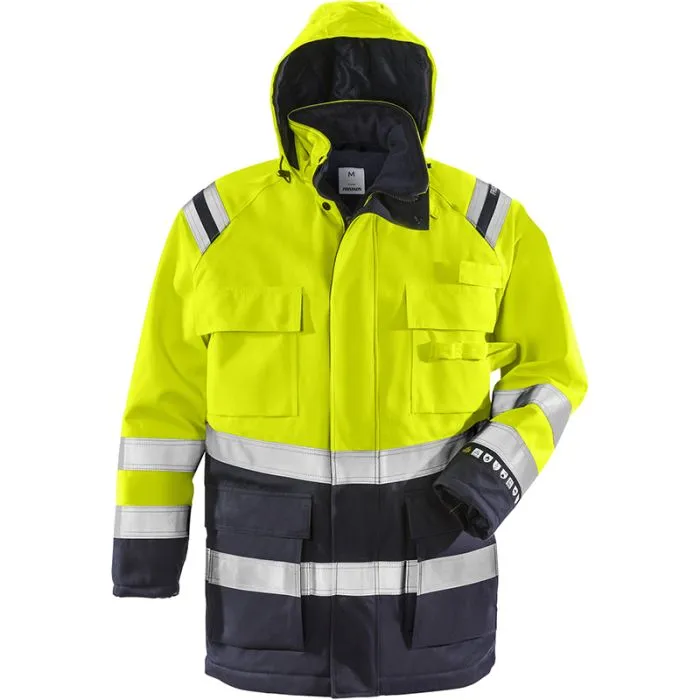FRISTADS FLAMESTAT HIVIS AIRTECH WINTERPARKA KLASSE 3 4086 ATHR