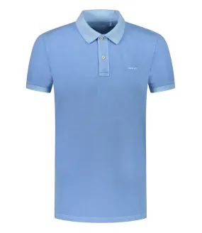 Gant 2043005-414 blauw sunfaded sunbleached gentle blue heren polo