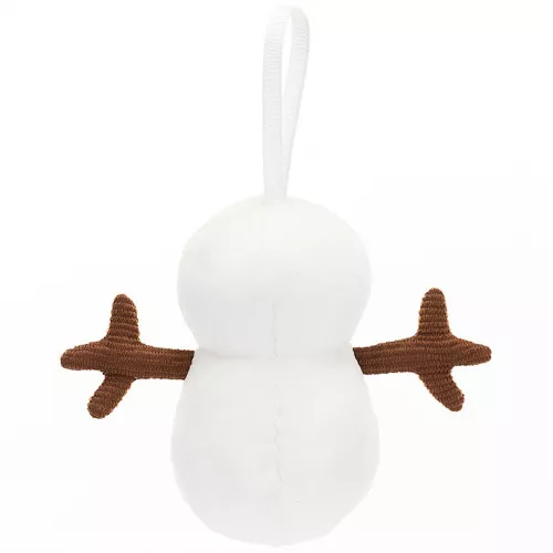 JELLYCAT FESTIVE FOLLY KERSTHANGER SNEEUWPOP  9 CM