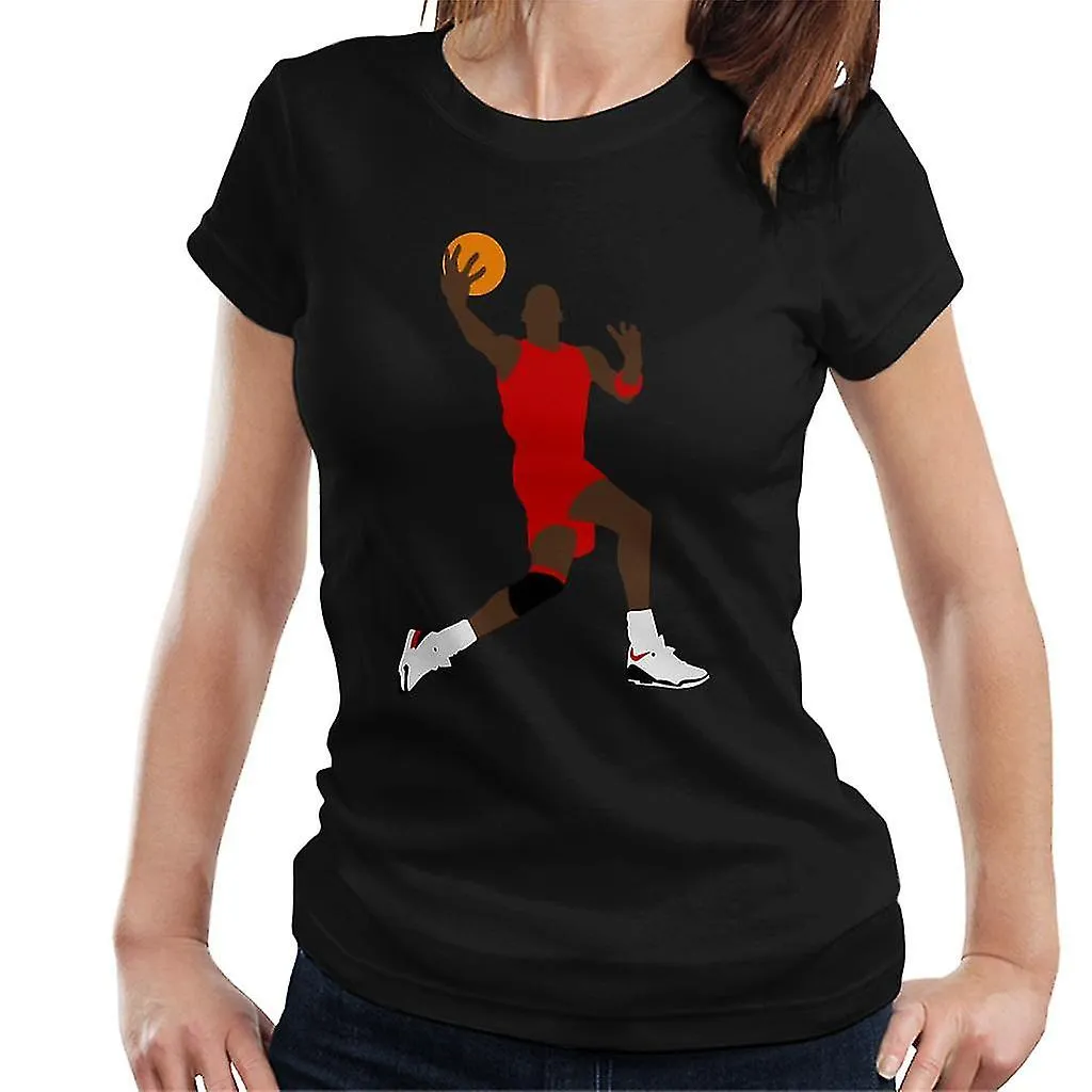 JORDAN LAY UP SILHOUETTE DAMES TSHIRT