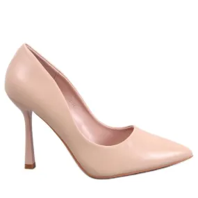Klassieke dameshakken Morita Beige