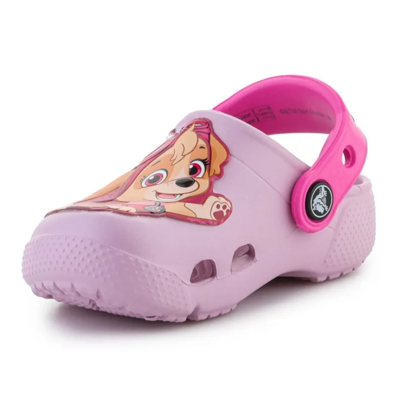 KLOMPEN CROCS FL PAW PATROL PATCH CG T JR 2074876GD ROZE