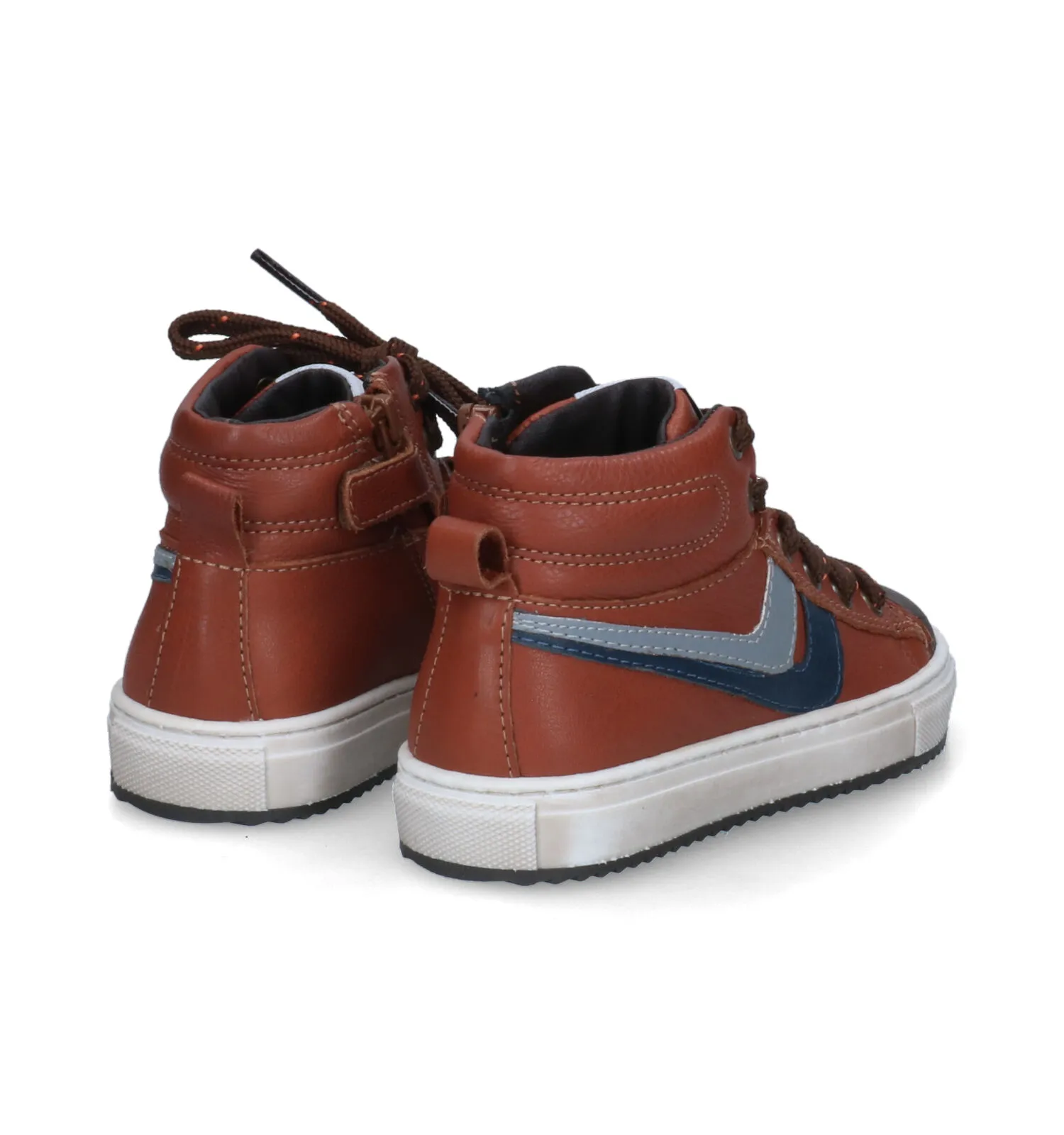 Little David Hoge schoenen cognac