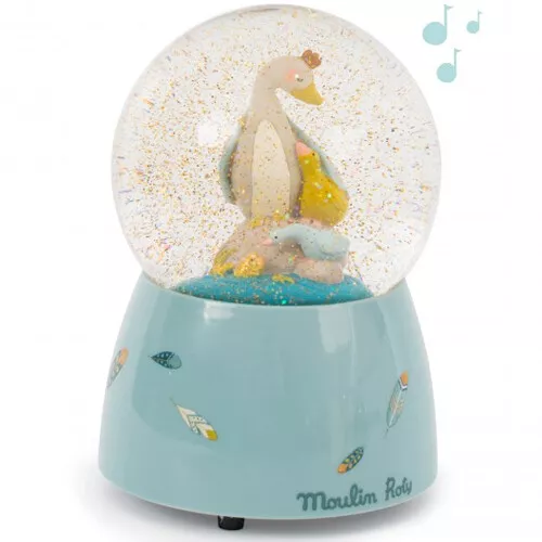 moulin roty sneeuwbol met muziek gans