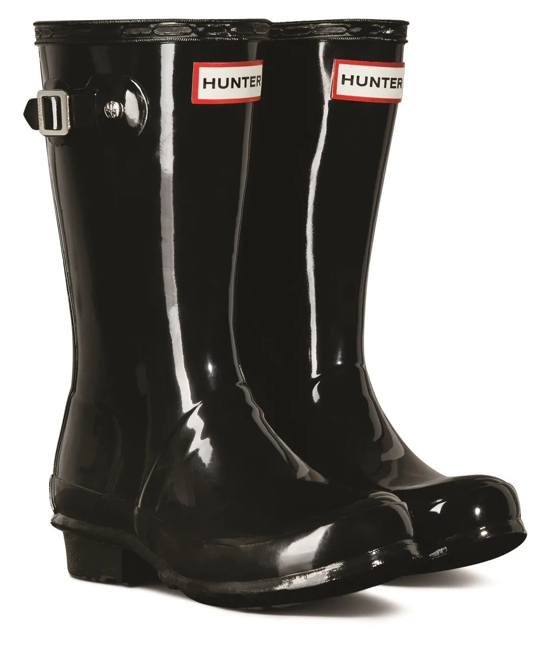 Regenlaars Hunter Kids Original Gloss Black