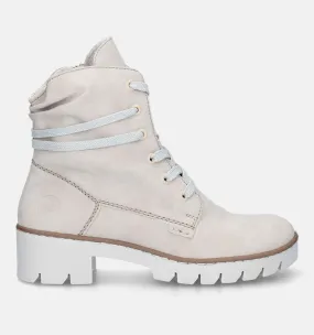 Rieker Veterboots beige