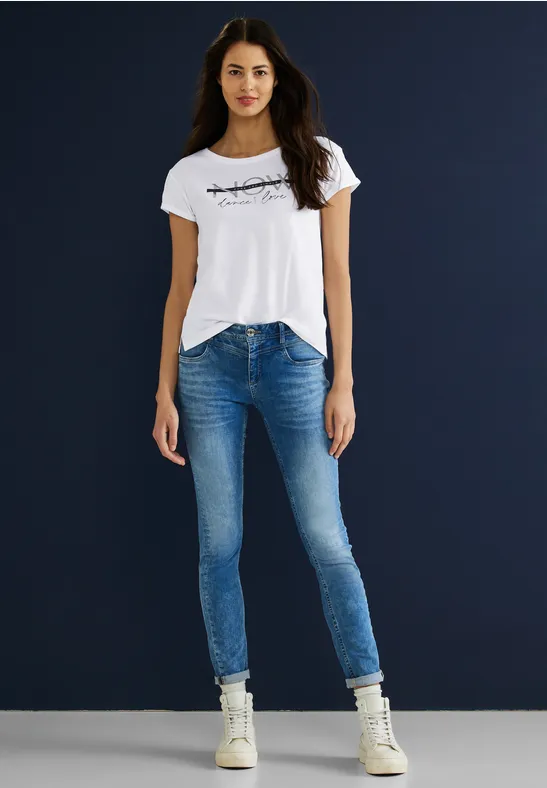 STREET ONE TSHIRT MET PARTPRINT
