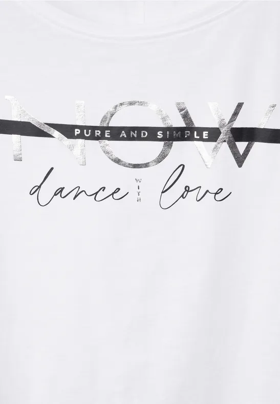 STREET ONE TSHIRT MET PARTPRINT
