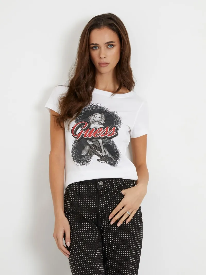TSHIRT MET PRINT OP DE VOORKANT