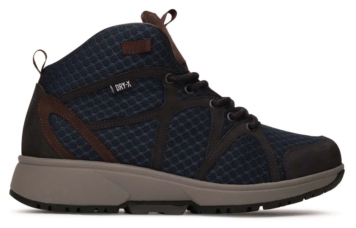 Wandelschoen Xsensible Stretchwalker Men Helsinki Navy Brown