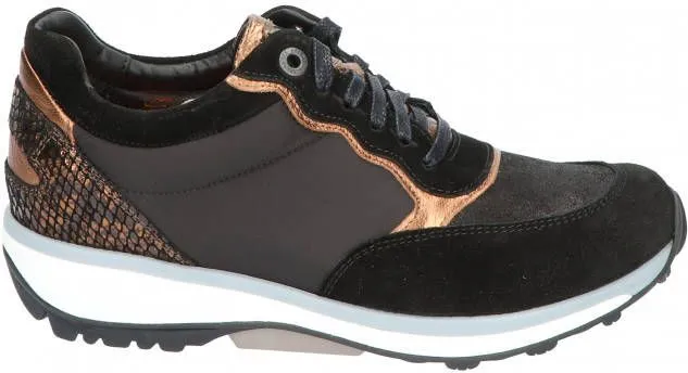 Xsensible 30100.2 Carrara Black G Wijdte Veterschoenen