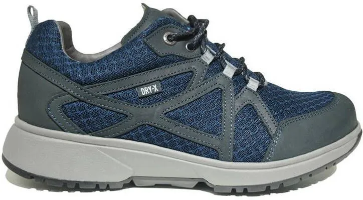 Xsensible 40407.5 Abo Hiking Men Navy H Wijdte Veterschoenen