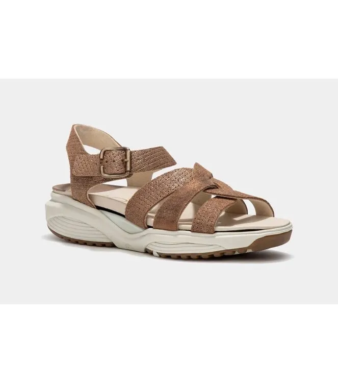 Xsensible Stretchwalker Rhodos bronze metalic Sandalen