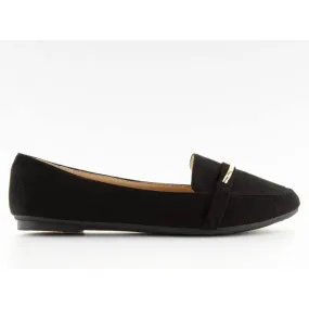 Zwarte damesloafers 9988-121 zwart